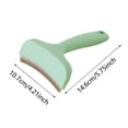 thumbnail image 6 of V-Shaped Tight Teeth Pet Deshedding Brush, Ergonomic Handle Dog Cat Grooming Comb for Loose Undercoat Hair Removal, 6 of 6