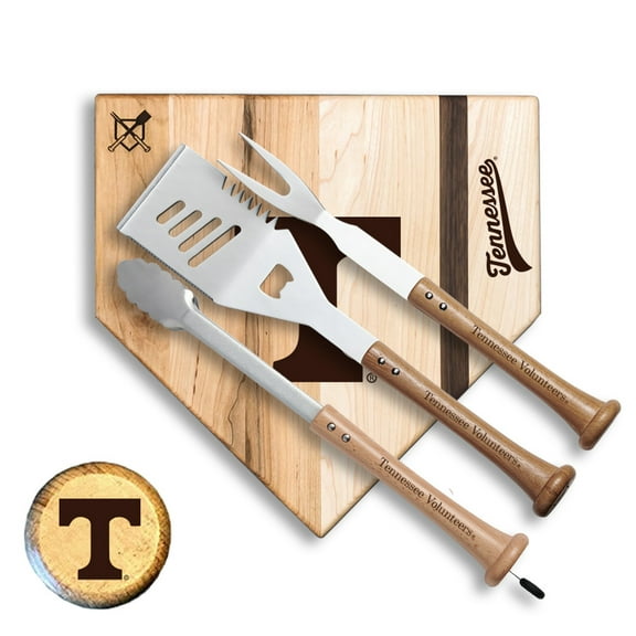 Baseball BBQ  Tennessee Volunteers 12" Silver Slugger Combo Set
