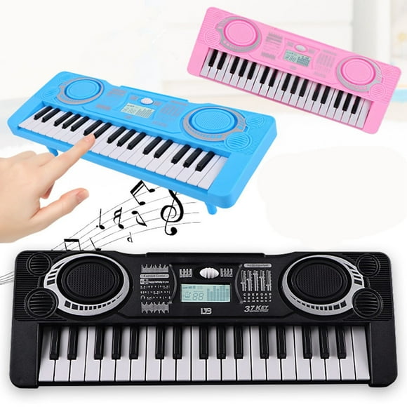 Kids Keyboard Piano 37 Keys Keyboard Piano Kids Toys Multifunction Music Educational Instrument Toy Keyboard Piano for 3+ Girls and Boys Toys for Ages 2-4 Cyber_Monday