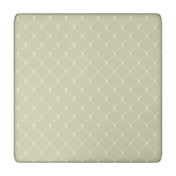 Square Tablecloth with Elastic Edges 34 * 34 Inch Waterproof Linen Table Cover Washable Indoor and Outdoor for Party Kitchen Dinner Banquet Patio Picnic