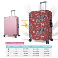 thumbnail image 4 of KLL Dragons2 Luggage Cover Suitcase Cover Suitcase Protector (Luggage not included)-X-Large, 4 of 6