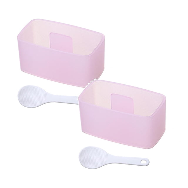 Oleegame 2PC Cookie Mold Food Kit Children's Luncheon Making Press Supplement Meat Tool Kitchen,Dining Bar Pink