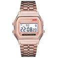thumbnail image 3 of LED Wrist Watch Steel Strap Digital Quartz Wrist Watch for Man Woman, 3 of 9