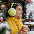 thumbnail image 4 of Winter Warm Earmuffs for Men and Women,Cold Weather Ear Protection,Foldable Thermal Ear Muffs for Outdoor Activities,Commuting,Travel,Sports,7.09x6.5x4.33 inch,Soft Polyester,Windproof,Adjustable, 4 of 6