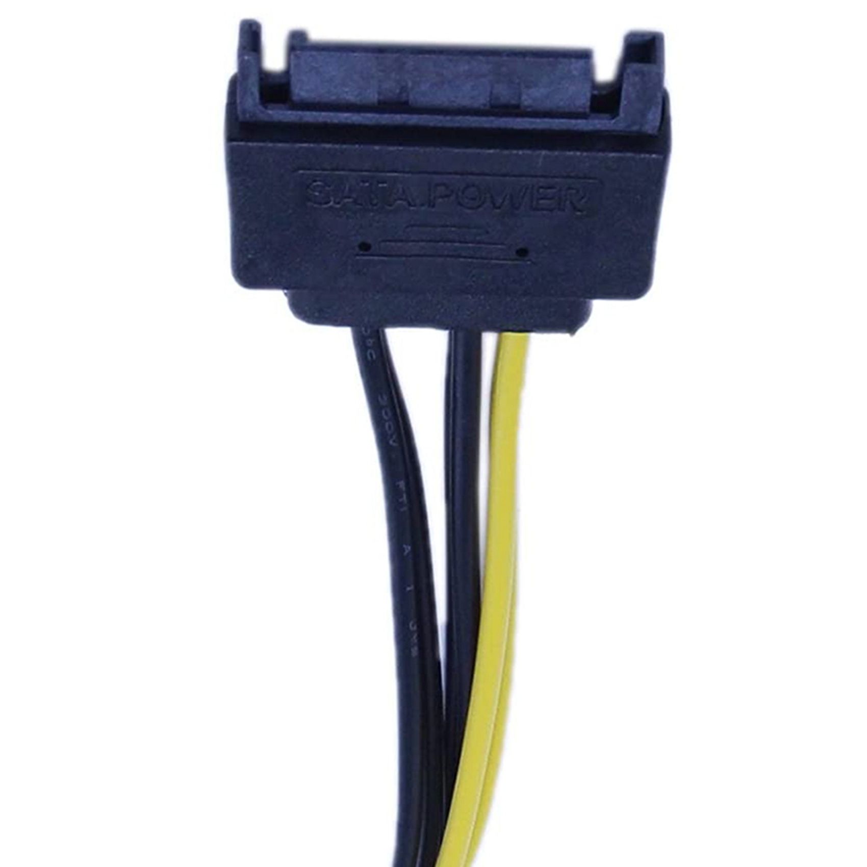 30 PCS New 15Pin SATA Male to 8Pin(6+2) PCI-E Power Supply Cable 20cm SATA Cable 15-Pin to 8 Pin Cable 18AWG Wire