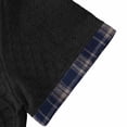 thumbnail image 7 of Mens Long Sleeve Polo Shirts Spring Fashion V Neck Pullover Sweatshirt Casual Plaid Jacquard Textured Henley Shirts, 7 of 7