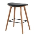 thumbnail image 4 of LumiSource  Saddle Counter Stool - Set of 2, 4 of 7