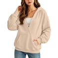 thumbnail image 5 of ATOYSOY Women's Hoodies Sweatshirts Cute Long Sleeve Tops Loose Pullover Shirts with Pocket, 5 of 7