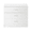 White | 3 Drawers, variant on GZXS White Dresser with 4 Storage Drawer, Chest of Drawers for Bedroom, Living Room, Hallway, Entryway, Easy Assembly