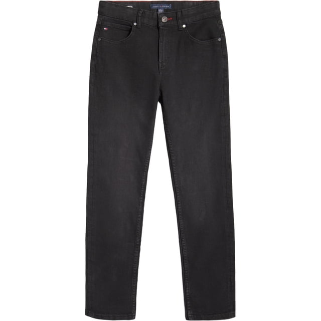 Vaqueros Tommy Hilfiger para niños, 5 bolsillos, elásticos, delgados, rectos, 10 años