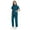 CRblue, variant on Women's Stand Collar Work Uniform Set - Modern, Comfortable, and Professional Outfit for Various Work Environments