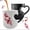 1PC#Multicolor#3.66×3.35 Inch#A, variant on Heart-Shaped Color-Changing Ceramic Mug, Magic Heat-Sensitive Coffee Tea Cup, Creative Novelty Drinkware for Home Office Gift for Couples