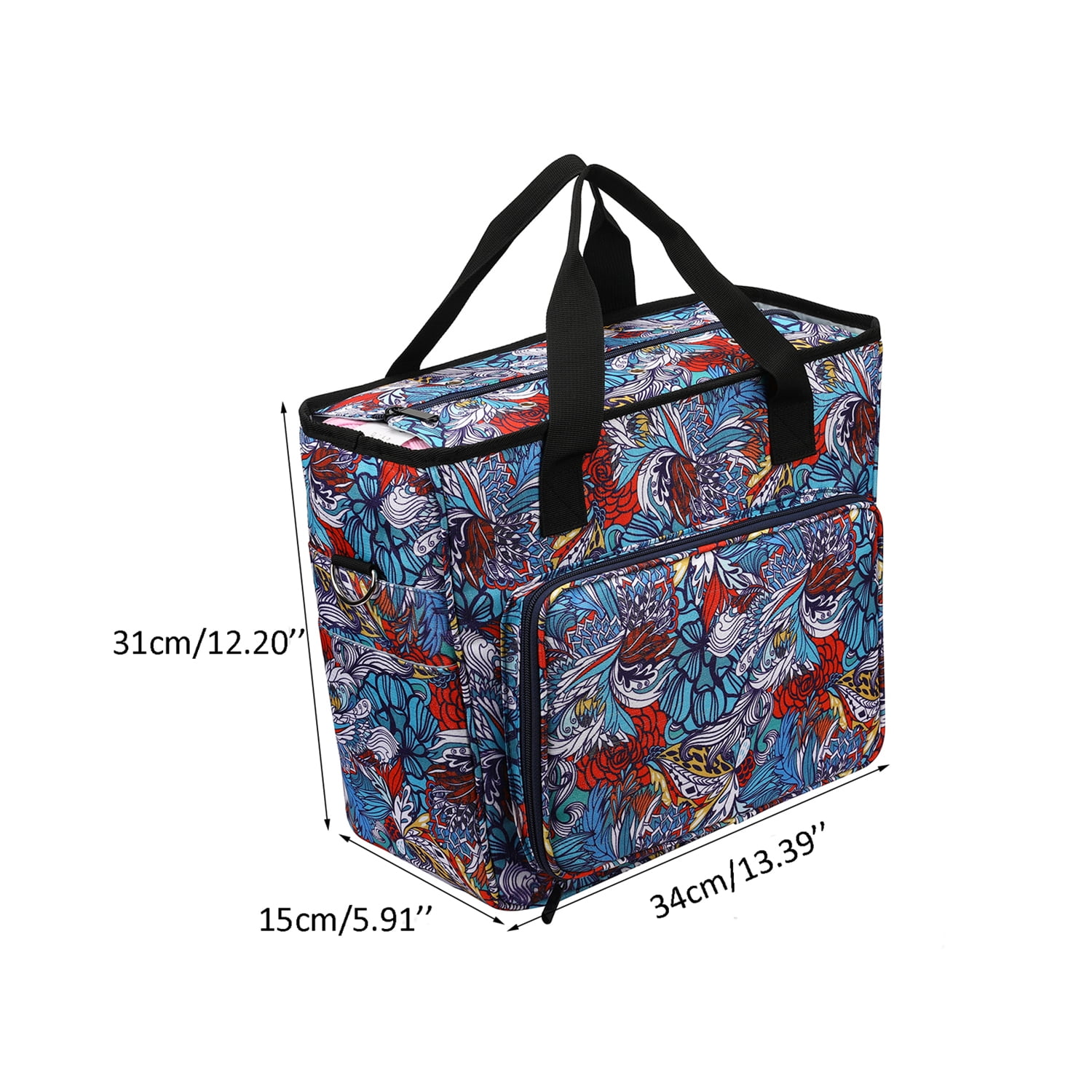 Exquisite Knitting Tools Storage Bag Home Dormitory Storage Organizer Yarn Knitting Needle Crochet Hook Storing Tote Bag