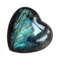 thumbnail image 4 of Langgg Natural Moonstone Heart Shape Stone - For DIY Bracelets And Necklaces Labradorite Palm Stone 5Set, 4 of 6