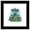 Black Framed Version, variant on Gallery Pops Minecraft: Legends - Raise Your Banner Wall Art, Unframed Version, 12" x 12"