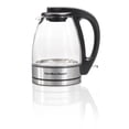 thumbnail image 3 of Hamilton Beach Bouilloire électrique en verre compacte, 1 litre, sans fil avec éclairage DEL bleu, 1500 watts, 40930JC, 3 of 5