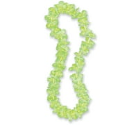 Luau Party Flower Lei, 40 in, Lime Green, 1ct