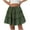 Green, variant on Mini Skirts for Women,2026 New Model Women's Skirts,Women's Summer Boho Floral Print Mini Skirt High Waist Drawstring Tiered Skirts Orange,S