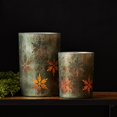 thumbnail image 4 of Melrose Snowflake Mercury Glass Christmas Candle Holders - 7" - Set of 2, 4 of 4