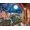 Evening Café in Venice, variant on Springbok's 1000 Piece Jigsaw Puzzle the Cottage Lighthouse - Made in USA