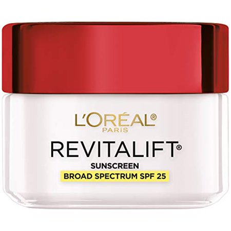 Loreal Paris Skincare Revitalift Face Moisturizer With Broad Spectrum Spf 25 Anti Aging Moisturizer With Pro Retinol And Centella Asiatica Paraben Free Suitable For Sensitive Skin 1 7 Oz Walmart Canada