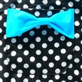 thumbnail image 3 of unbranded Delantal De Medio Cuerpo Para Mujer En Azul Con De Puntos Y Lazo Ajustable, 3 of 8