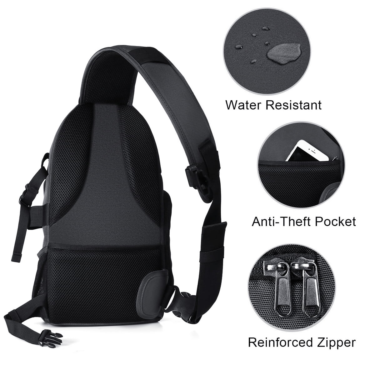 Borsa A Tracolla Per Fotocamera PGYTECH OneGo - Morbida, Con Coulisse, Compatibile Mirrorless