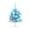 Sky Blue, variant on Boovnll 24’’ Tabletop Mini Christmas Tree Set , Artificial Mini Christmas Pinaster Tree With LED String Lights & Ornaments For DIY Christmas Decorations