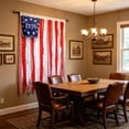 thumbnail image 5 of 4 x 2.3 ft Memorial Day American Flag Banner, 4th of July Decorations, Vintage Independence Day Rag Flag Accessories for 250th Anniversary Decor Home Outdoor Porch Yard Party Supplies, 5 of 7