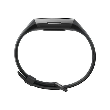 Fitbit Chɑrge 3 Fitness Activity Tracker Graphite/Black One Size 0.06 Pound New
