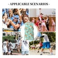thumbnail image 6 of Naloa Cute Sloth on Floral Tree Basketball Jersey Reversible Men's Mesh Athletic Sports Shirts Training Practice S-4XLMedium, 6 of 6