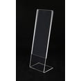 thumbnail image 4 of photo booth nook 2x6 slanted acrylic photo booth frame with silver "step up" inserts, set of 100, 4 of 8