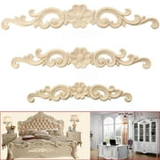 Walbest Wood Carved Corner Onlay Applique European Style Door Furniture Cabinet Decor
