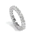 thumbnail image 3 of 2 3/8ct Diamond Eternity Ring 14k White Gold, 3 of 3