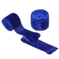 thumbnail image 1 of Cinta de terciopelo Uxcell, cinta gruesa de borde crudo deshilachado hecha a mano para envolver regalos azul oscuro, 1 of 6