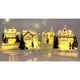thumbnail image 4 of Adorno de pueblo navideño, casas de pueblo navideñas iluminadas con LED, decoración de pueblo navideño, decoración de habitación interior, 4 of 13
