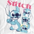 thumbnail image 3 of Lilo & Stitch T-Shirt Classique 100 Baisers pour Femmes, 3 of 6