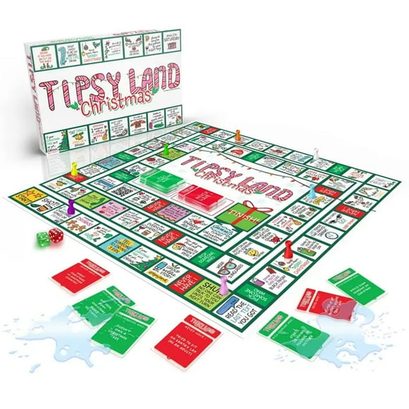 Land Christmas Board Game: The Ultimate Adult Holiday Drinking Game