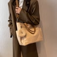 thumbnail image 2 of Bolsos de lona grandes - Bolso bandolera para computadora portátil para mujer Bolso de lona Bolso de hombro, 2 of 6