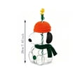 thumbnail image 6 of 2Pack Cartoon Dog‑Shaped Snoo.py Glass Cold Cup Tumbler With Straw, 20oz Removable Knit Hat & Scarf, Cute Novelty Glass Cup for Iced Coffee & Cold Drinks, 6 of 9