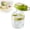 Green, variant on 2 in 1 Ice Cube Bottle with Straw, Silicone Icecube Cup with Straw, Portable Touch Free Icecube Trays, Portable Self-Making Ice Cup for Cold Drinks, Cocktails, Coffee, Travel, Camping (Beige)
