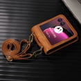 thumbnail image 2 of Dteck Crossbody Case Compatible with Motorola Razr 2024, Slim PU Leather Flip Case with Card Holder for Women Men,Brown, 2 of 5