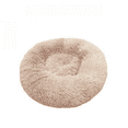 thumbnail image 3 of Chenil Rond en Peluche Chenil pour Chat Sommeil Profond Chenil pour Animaux de Compagnie Lit pour Chien Amovible et Lavable Fournitures pour Animaux de Compagnie, 3 of 7