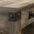 thumbnail image 5 of Pemberly Row Traditional Engineered Wood Desk in Rustic Cedar Brown, 5 of 13
