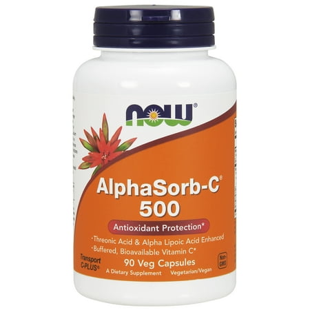 NOW Foods AlphaSorb-C, 500 mg, capsules végétariennes, 90 ch