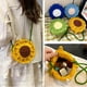thumbnail image 5 of Bolso de crochet con margaritas hecho a mano, lindo bolso cruzado para niñas, bolso de punto para mujeres y niñas, 5 of 7