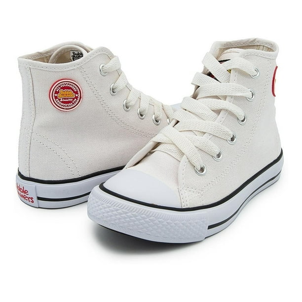 Tenis Bota Lona Agujeta Unisex Bubble Gummers Wilson 12-21 blanco 15