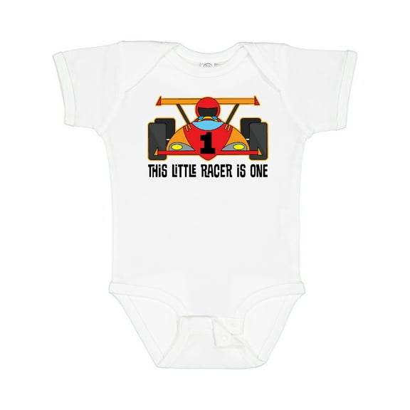 Inktastic 1st Birthday Race Car Boys Boys Baby Bodysuit