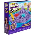 thumbnail image 2 of Kinetic Sand, Sandbox Playset with 1lb of Purple and 3 Molds, for Ages 3 and up, 2 of 8