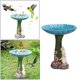thumbnail image 3 of Estatua de baño de pájaros para jardín al aire libre, manualidades Retro para el hogar, patio de resina, comedero para pájaros, baño para pájaros Conejo Cola estatua de baño de pájaro, 3 of 8